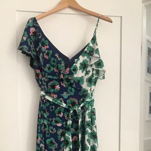 Borgo de Nor Leone green floral multicolor dress